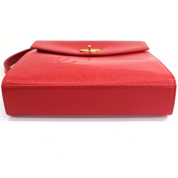 Louis Vuitton Calf Spartan Opera Shoulder Bag Red - Picture 4 of 10